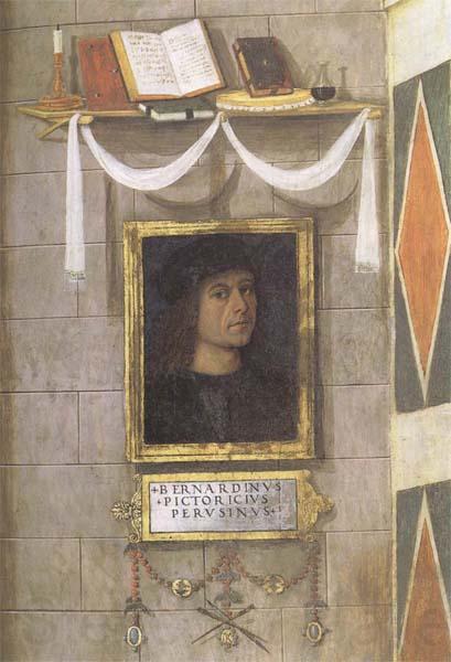 Bernardino Pinturicchio Self-Portrait France oil painting art